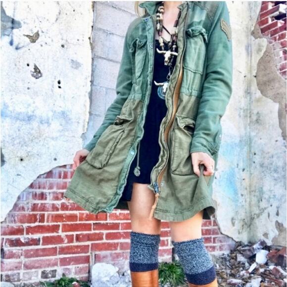 Free People Anorak Parka Coat Jacket - Picture 1 of 12